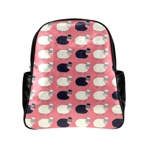 Counting Sheep Multi-Pockets Backpack (Model 1636)