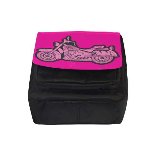 My First Pink Motorcycle Crossbody Nylon Bags (Model 1633)