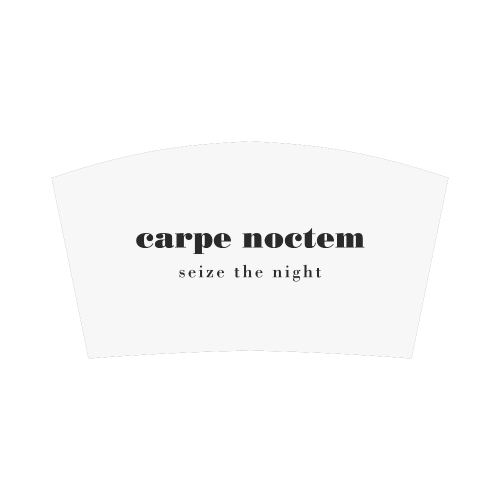 Carpe Noctem Seize the Night Bandeau Top