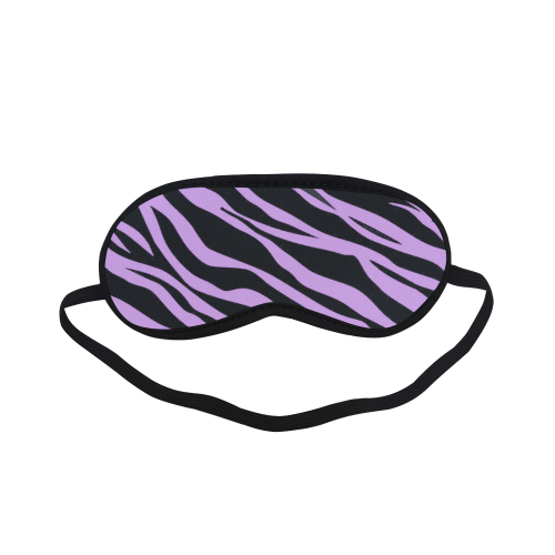 Lavender Zebra Stripes Sleeping Mask