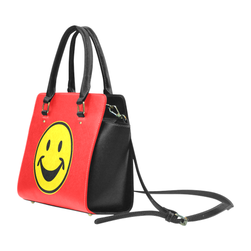 Funny yellow SMILEY for happy people Classic Shoulder Handbag (Model 1653)