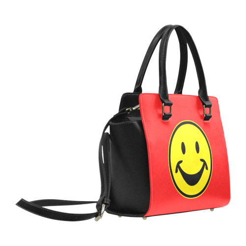 Funny yellow SMILEY for happy people Classic Shoulder Handbag (Model 1653)