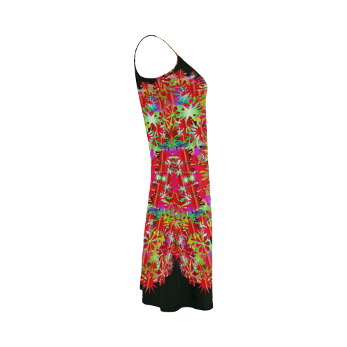Silent Night over Earth and land of peace Alcestis Slip Dress (Model D05)