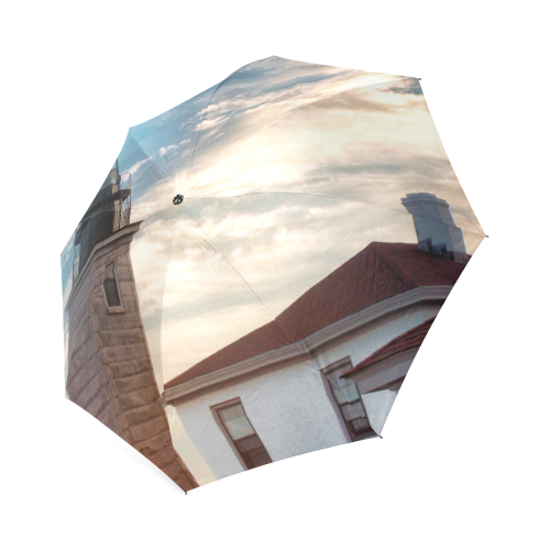 Rhode island lighthouse umbrella Foldable Umbrella (Model U01)