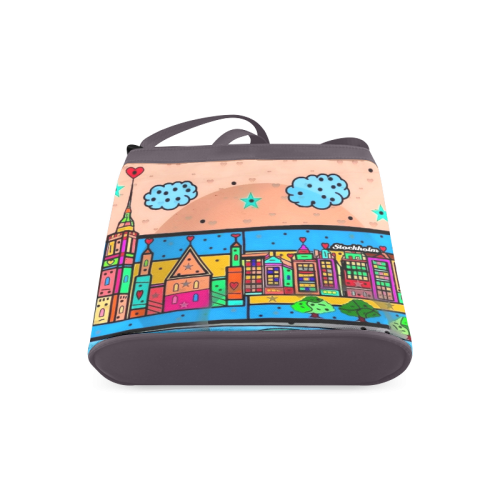 Stockholm Popart by Nico Bielow Crossbody Bags (Model 1613)