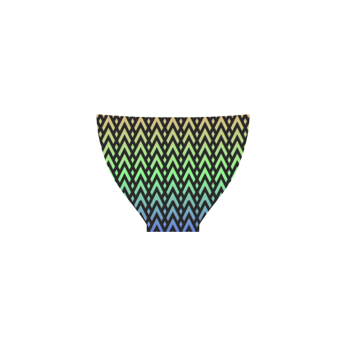 Chevrons and Diamonds Custom Bikini Swimsuit