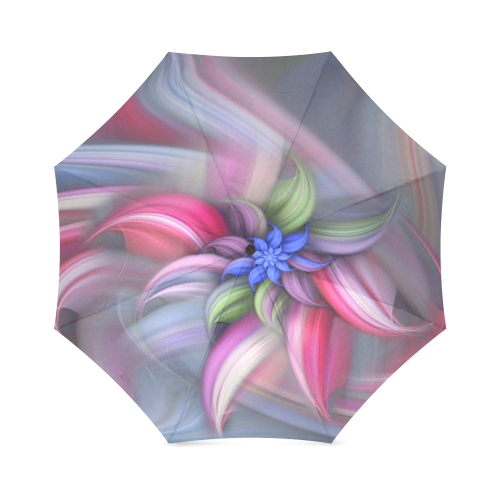 Swirling patterns Foldable Umbrella (Model U01)