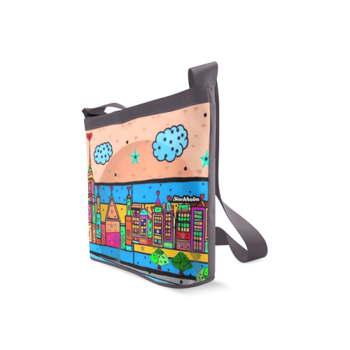 Stockholm Popart by Nico Bielow Crossbody Bags (Model 1613)