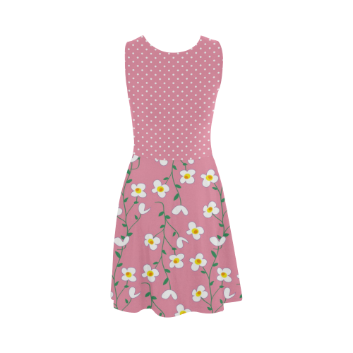 pastel pink sundress