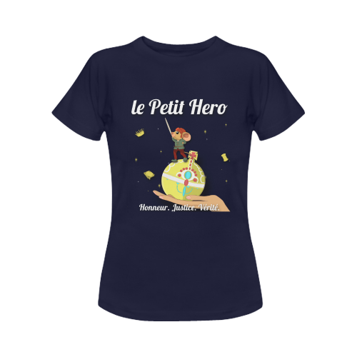 Le Petit Hero Women's Classic T-shirt Women's Classic T-Shirt (Model T17）