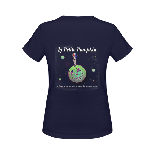 La Petite Pumpkin Women's classic t-shirt Women's Classic T-Shirt (Model T17）