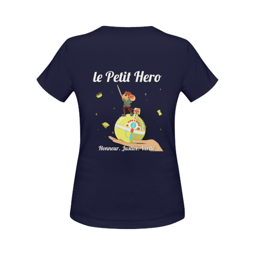 Le Petit Hero Women's Classic T-shirt Women's Classic T-Shirt (Model T17）