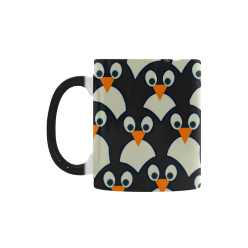 Penguin Pile-Up Custom Morphing Mug