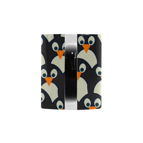 Penguin Pile-Up Custom Morphing Mug
