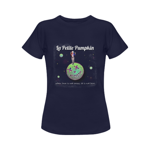 La Petite Pumpkin Women's classic t-shirt Women's Classic T-Shirt (Model T17）