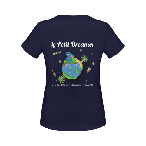 le petit dreamer women's classic t-shirt Women's Classic T-Shirt (Model T17）