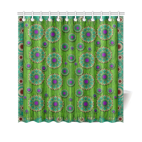 landscape and scenery in the peacock forest Shower Curtain 69"x70"