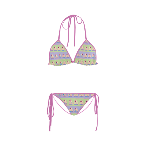 Cupcakes Custom Bikini Swimsuit