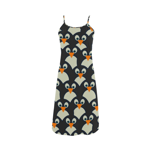 Penguin Pile-Up Alcestis Slip Dress (Model D05)