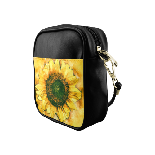 Painting Sunflower - Life is in full bloom Sling Bag (Model 1627)