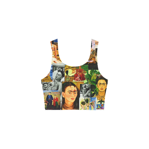 Frida-collage Atalanta Sundress (Model D04)