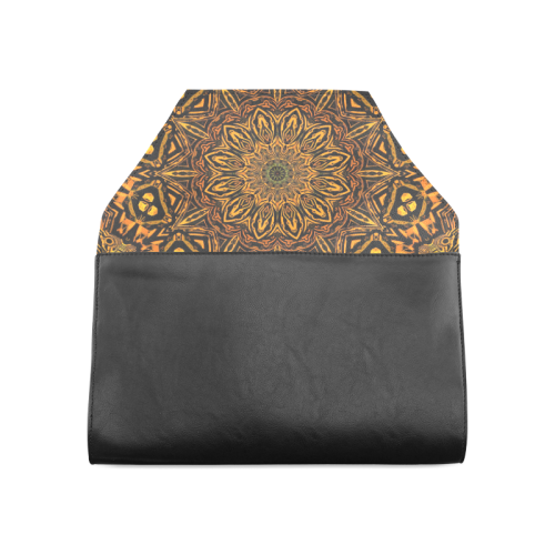 Golden Mandala Clutch Bag (Model 1630)