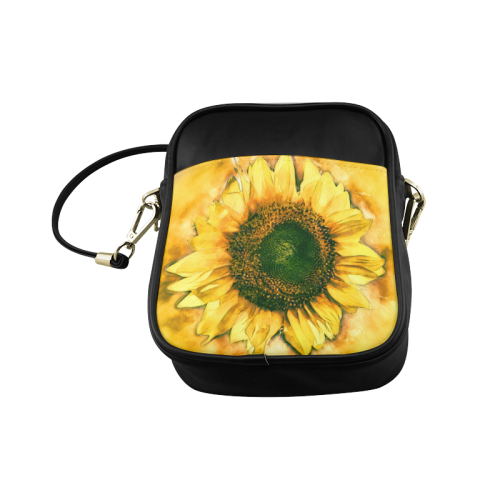 Painting Sunflower - Life is in full bloom Sling Bag (Model 1627)