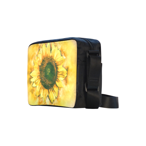 Painting Sunflower - Life is in full bloom Classic Cross-body Nylon Bags (Model 1632)