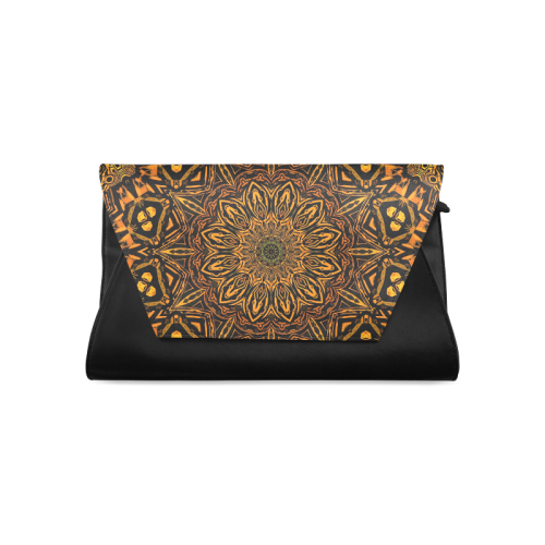 Golden Mandala Clutch Bag (Model 1630)