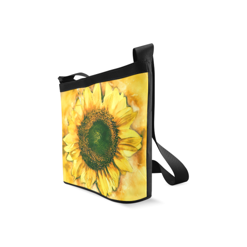 Painting Sunflower - Life is in full bloom Crossbody Bags (Model 1613)