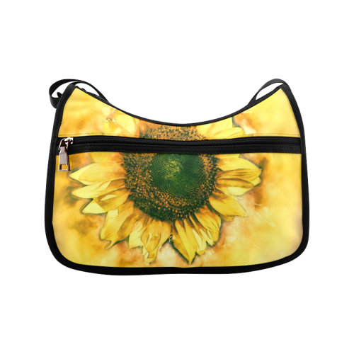 Painting Sunflower - Life is in full bloom Crossbody Bags (Model 1616)