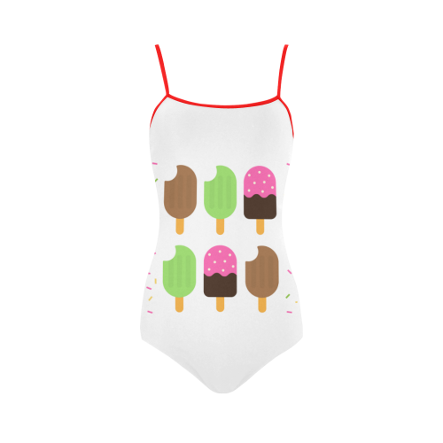 Summertime Treats Strap Swimsuit ( Model S05)