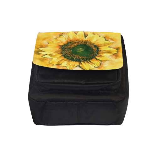 Painting Sunflower - Life is in full bloom Crossbody Nylon Bags (Model 1633)