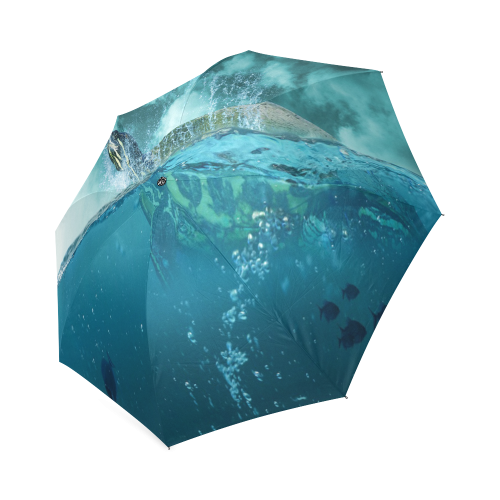 Underwater Turtle Fantasy Foldable Umbrella (Model U01)