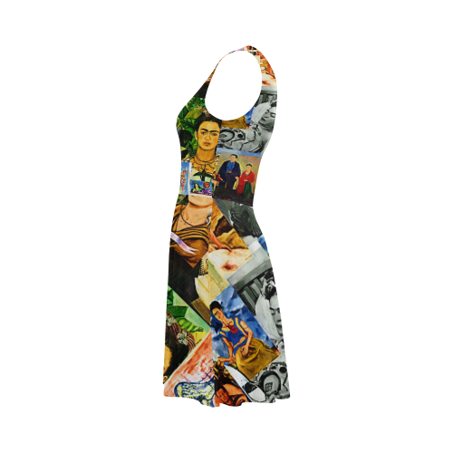 Frida-collage Atalanta Sundress (Model D04)