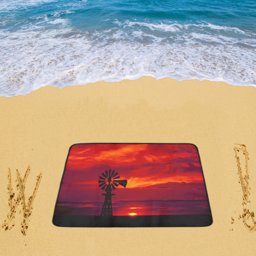 Windmill Sunset Beach Mat 78"x 60"