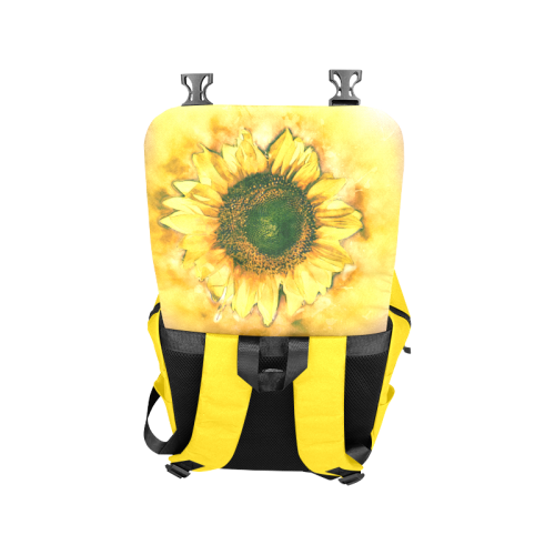 Painting Sunflower - Life is in full bloom Casual Shoulders Backpack (Model 1623)