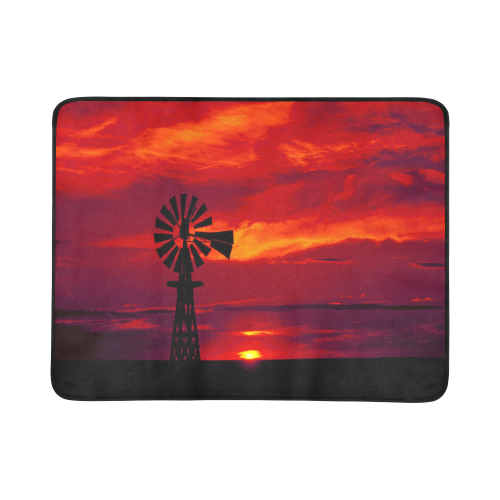 Windmill Sunset Beach Mat 78"x 60"