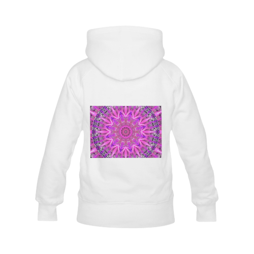 Lavender Lace Abstract Pink Light Love Lattice Men's Classic Hoodies (Model H10)