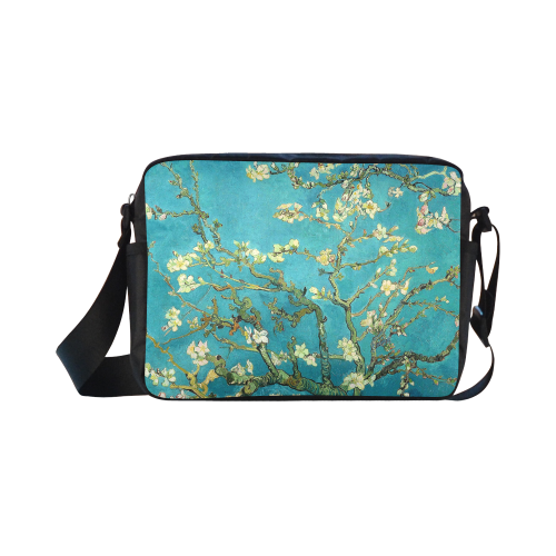 Vincent Van Gogh Blossoming Almond Tree Classic Cross-body Nylon Bags (Model 1632)