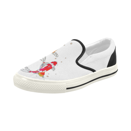 koi Women's Slip-on Canvas Shoes (Model 019)