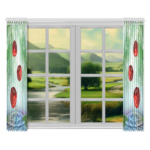Book title: No Problem – Liesel Teversham Window Curtain 52"x84"(Two Pieces)