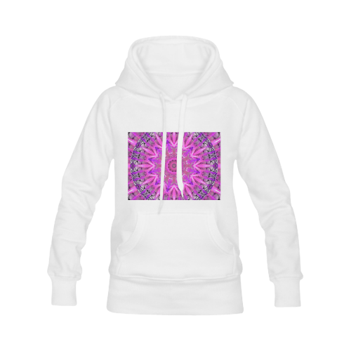 Lavender Lace Abstract Pink Light Love Lattice Men's Classic Hoodies (Model H10)