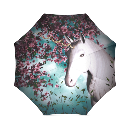 unicorn umbrella Foldable Umbrella (Model U01)