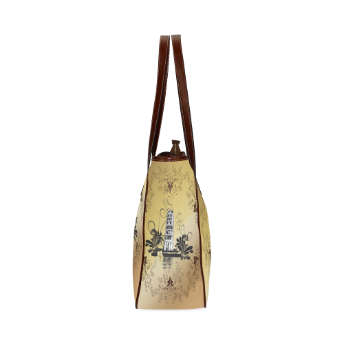 The leaning tower of Pisa Classic Tote Bag (Model 1644)