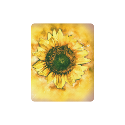 Painting Sunflower - Life is in full bloom Rectangle Mousepad