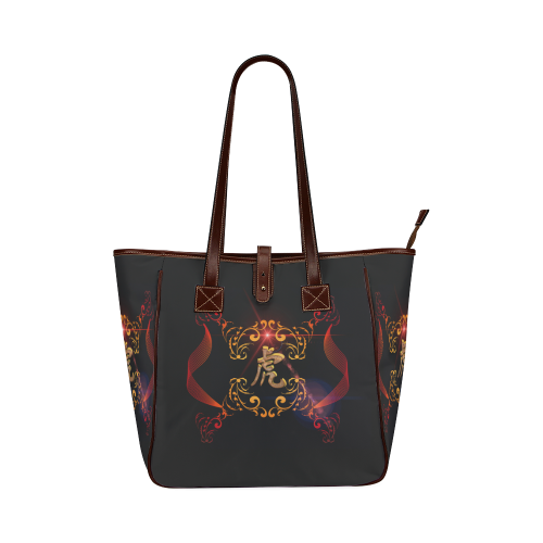 Hieroglyph, the tiger Classic Tote Bag (Model 1644)