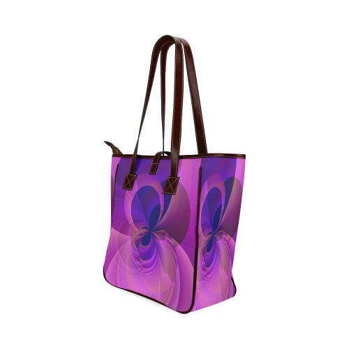 Abstract Infinity in Blue and Purple Classic Tote Bag (Model 1644)