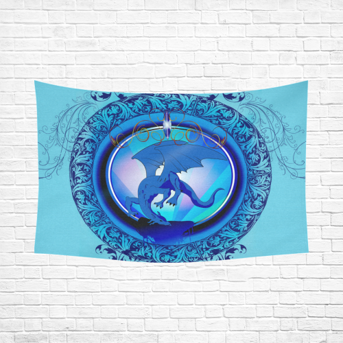 The dragon Cotton Linen Wall Tapestry 90"x 60"