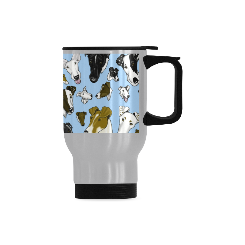 SFT lt blue Travel Mug (Silver) (14 Oz) ID D407234